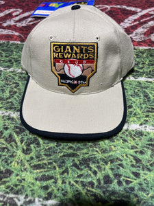 GIANTS REWARDS CLUB PACIFIC BELL BEIGE BALLCAP new mlb baseball