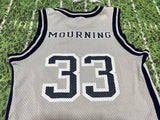 1990s Authentic Georgetown Hoyas Alonzo Mourning Nike Jersey sz 36 s heat