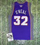 Shaq O'Neal Jersey Purple Adidas Basketball Nba Phoenix Suns Sz 40 6132