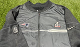 Football Nike New England Patriots NFL Superbowl 52 cape jacket media day 7139