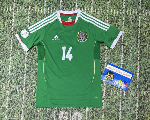 Chicharito Javier Hernandez Mexico Jersey Adidas 2014 S Fc Patch Clima Cool