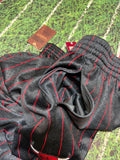 Mitchell & Ness 96-97 Black Bulls Pinstripe Shorts Men Size L