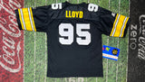 Vintage Pittsburgh Steelers Starter Jersey  48/L Greg Lloyd #95 NFL Linebacker