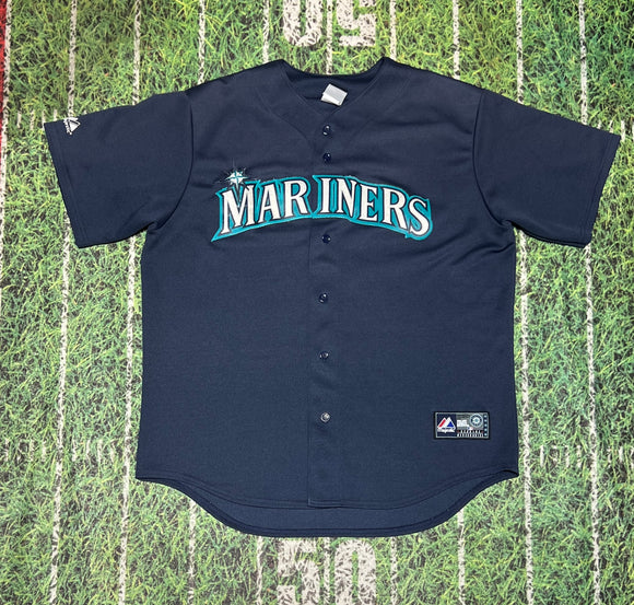 Majestic Castro Custom Seattle Mariners jersey sz Xl mlb baseball