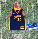 Steph Curry Golden State Warriors Nike City Edition Oakland Jersey BASKETBALL