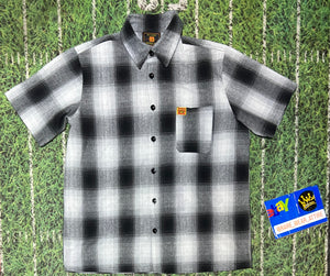 FB County Short Sleeve Checker Flannel Shirt