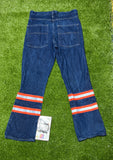 Caltrans Safety High Visibility Blue Jeans Pants 34x30 CALPIA CT Made USA 6931