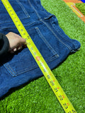 Caltrans Safety High Visibility Blue Jeans Pants 34x30 CALPIA CT Made USA 6931