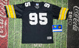 Vintage Pittsburgh Steelers Starter Jersey  48/L Greg Lloyd #95 NFL Linebacker