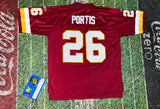 Washington Redskins Jersey Clinton Portis #26 Reebok NFL Football XL8109