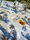 Tommy Bahama LOS ANGELES DODGERS Hawaain Sz Xl mlb baseball 5726