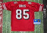 VTG Vernon Davis Jersey San Francisco Forty Niners RBK NFL Football Xl