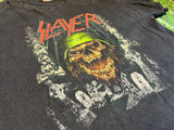 Vintage 2006 Slayer Do You Want To Die Logo T Shirt 2x Hanes 5688 Rock