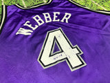 Nba Reebok CHRIS WEBBER #4 Sacramento Kings Jersey Sz 52  Basketball champion