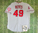 Anaheim Angels Majestic Authentic Cool Base Ball Mlb Jersey 52 Reyes XXL 6342