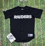 Majestic Las Vegas Raiders football nfl Jersey Black S