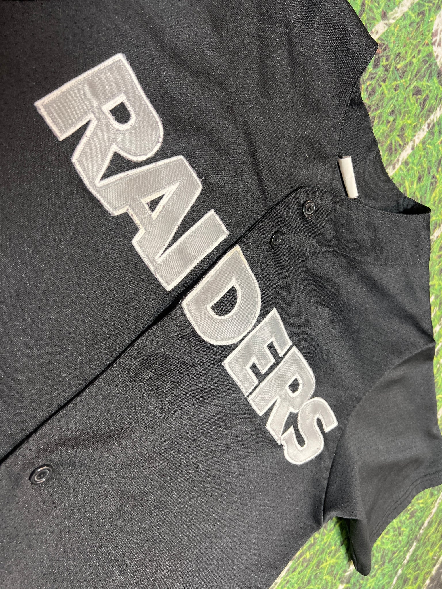 Majestic Las Vegas Raiders football nfl Jersey Black S – Rare_Wear_Attire