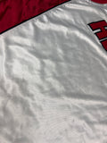 Blank White Heat Nike Basketball Jersey Sz 48 vintage miami wade nba