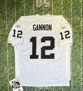VINTAGE Reebok Rich Gannon Football Oakland Raiders jersey 54 Nfl 5901