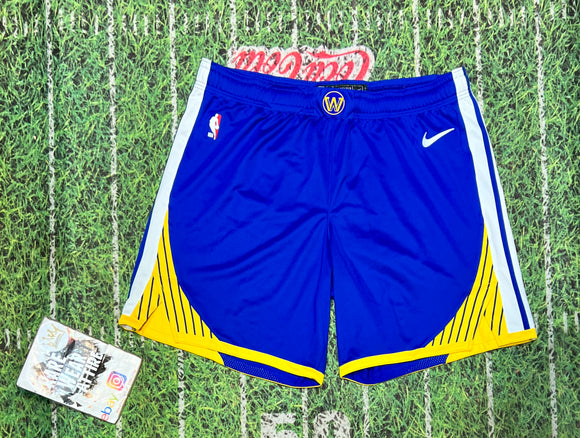 Authentic NBA Pro Cut Nike Golden State Warriors ￼Shorts Size 44+1 Basketball