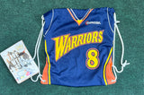 VTG Golden State Warriors Monta Ellis Basketball Jersey Style Drawstring Bag Nba