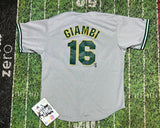 Vintage majestic MLB Oakland Athletics Jason Giambi Baseball Jersey Xl