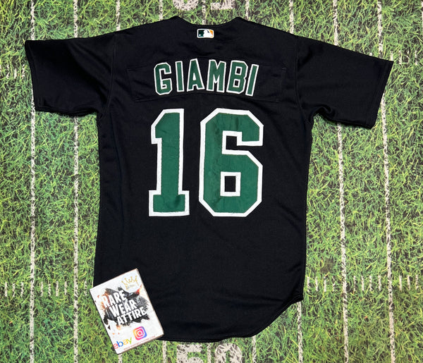 2000s jason giambi oakland athletics tee shirt size medium