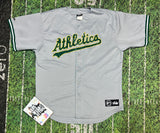 Vintage majestic MLB Oakland Athletics Jason Giambi Baseball Jersey Xl