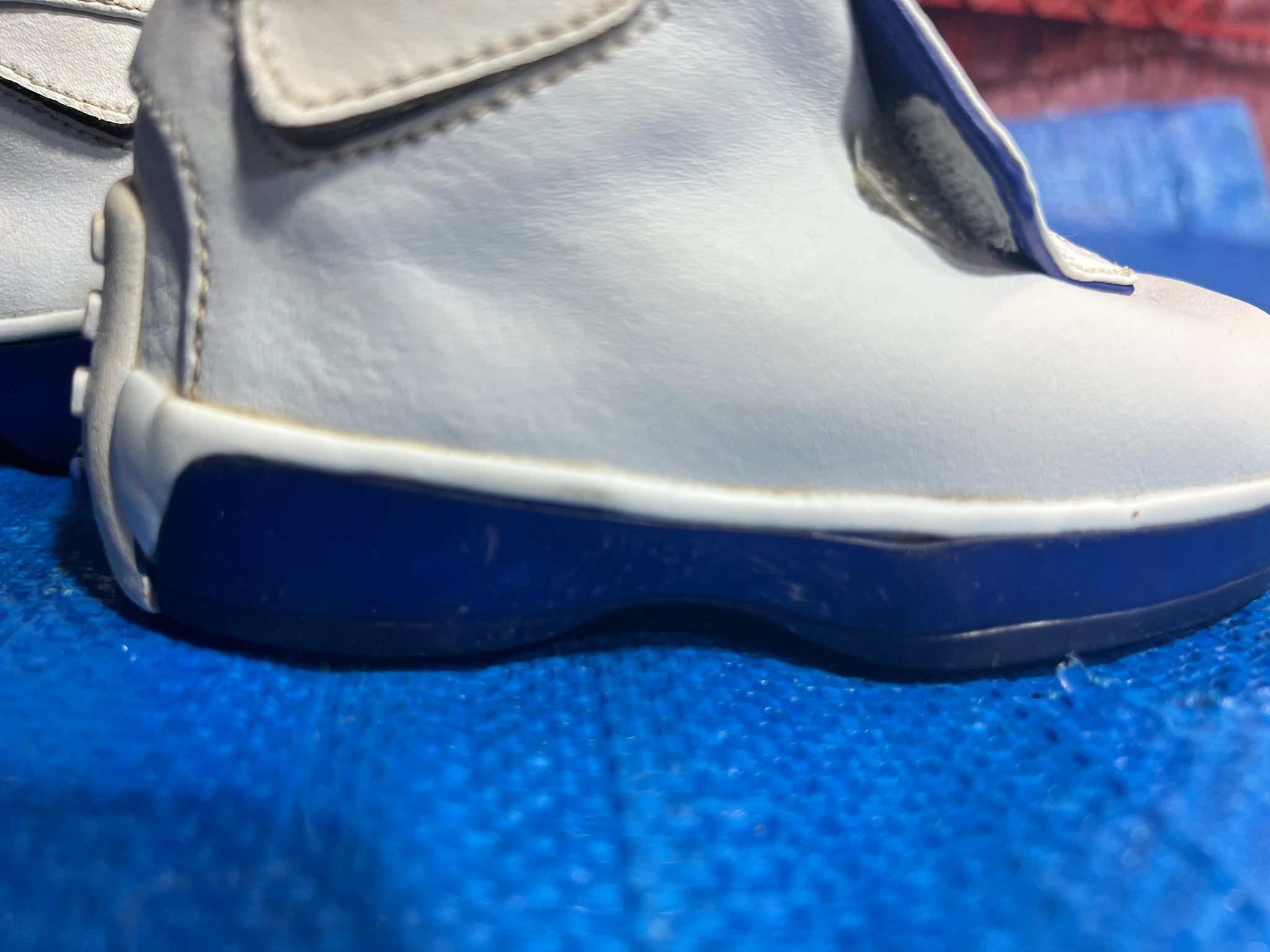 Size 6c baby Jordan 18 OG white Sport Royal 2003 – Rare_Wear_Attire