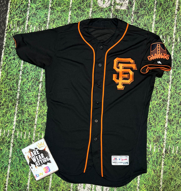 SF Giants MLB Majestic coolbase L 44 Baseball jersey flexbase