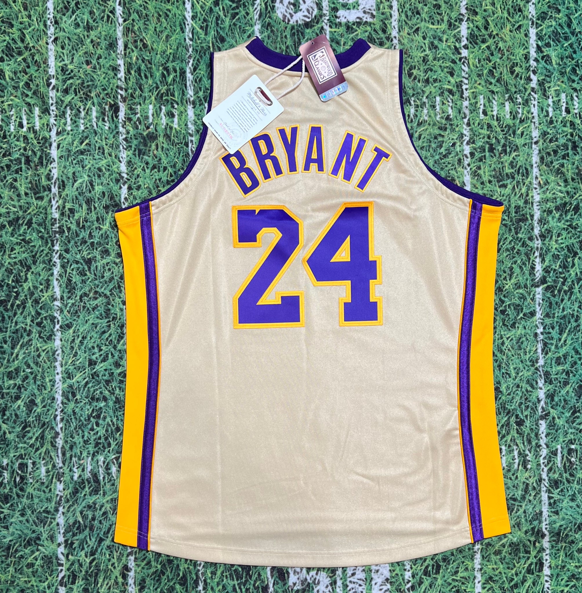 NBA Los Angeles Lakers #24 Kobe Bryant Black Mamba Mens Jersey Size 48