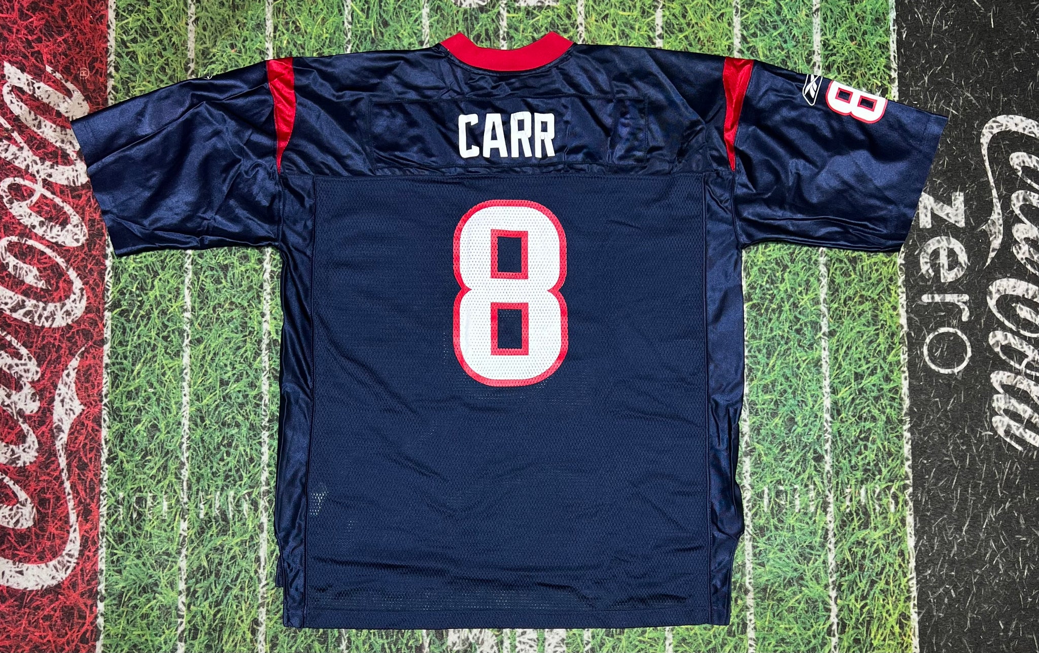 Vintage David Carr Houston Texans NFL Reebok Jersey Size Medium