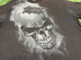 VINTAGE Marvel Mad Engine Ghost Rider Y2K T-shirt Men Adult Black L