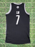 NBA Brooklyn Nets Basketball Jeremy Lin Rev 30 Jersey Size L Adidas Durant