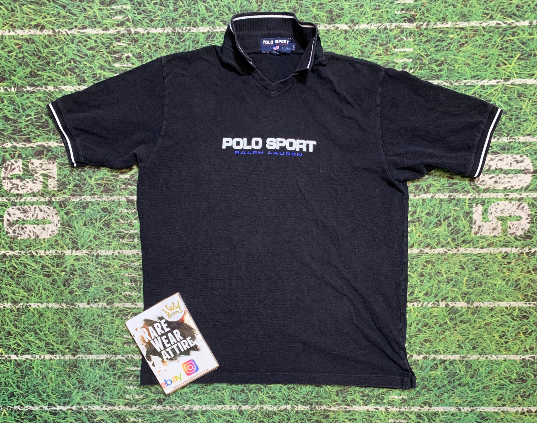 Vintage 90's Polo Sport Rugby Polo Shirt Large Polo Sport 
