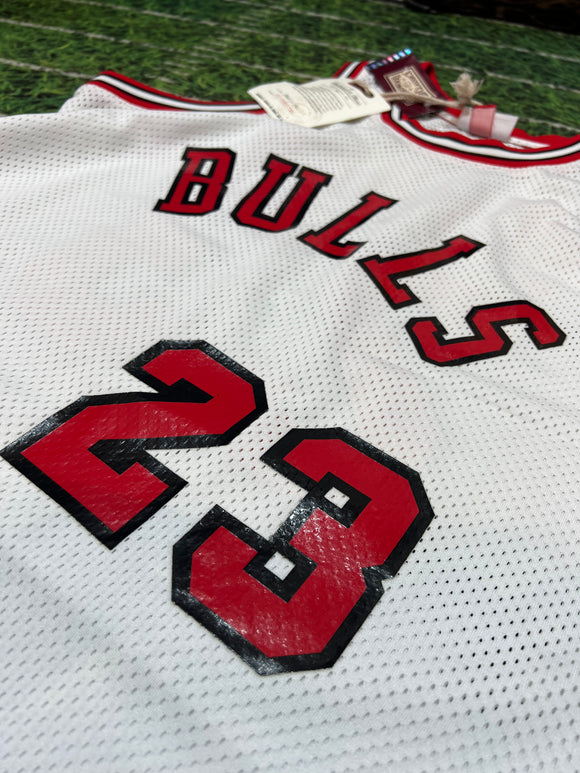Michael Jordan Mitchell & Ness Rookie Nba Chicago Bulls Basketball Jersey Sz 44