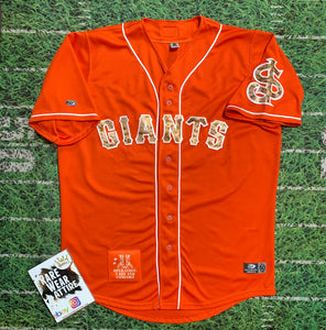 San Francisco Giants MLB Baseball Jersey Orange Size 50 New With Tags