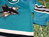 San Jose Sharks vintage CCM NHL Hockey Jersey Koho Sz L