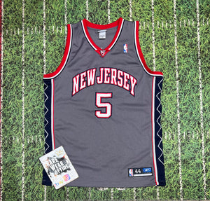 Rare Vintage Champion NBA New Jersey Nets Jason Kidd Jersey