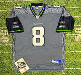 Seattle Seahawks #8 Matt Hasselbeck Vintage NFL Reebok Jersey Football 2XL