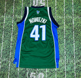 DIRK NOWITZKI Dallas Mavericks MAVS NBA Adidas Basketball Jersey Sz S