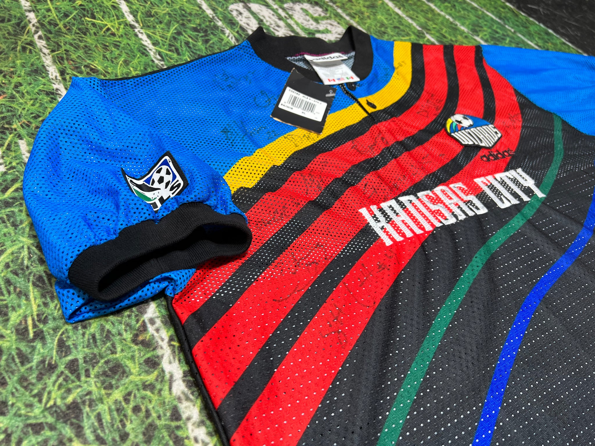 Vintage MLS Kansas City Wizards Adidas 1997 Soccer Jersey Rare NWT Sz –  Rare_Wear_Attire