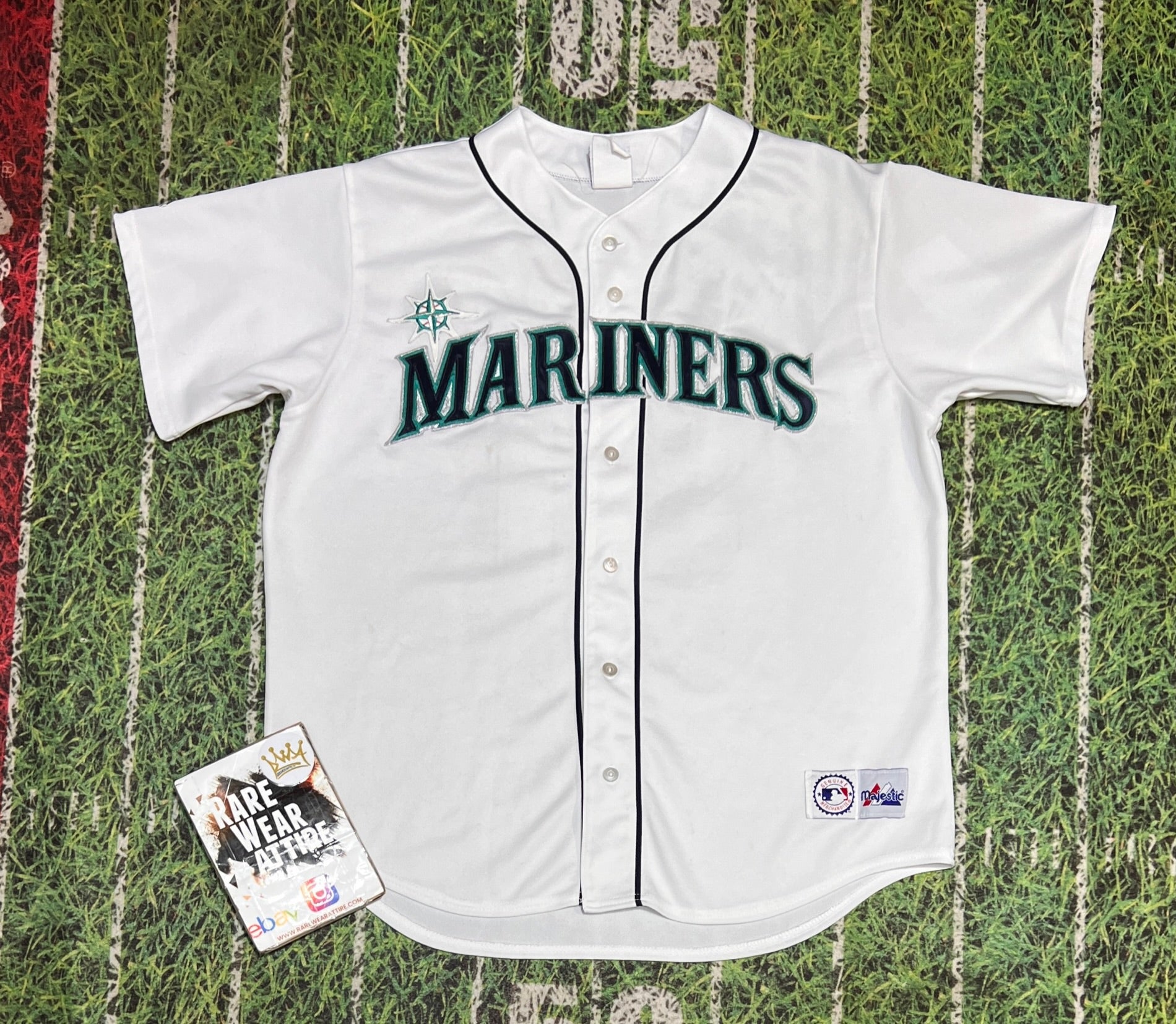 Seattle Mariners majestic Jersey Mens Ichiro Suzuki MLB Baseball XL –  Rare_Wear_Attire