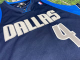 Vintage Adidas Dallas Mavericks Caron Butler Basketball Jersey Sz 40 Blue Nba