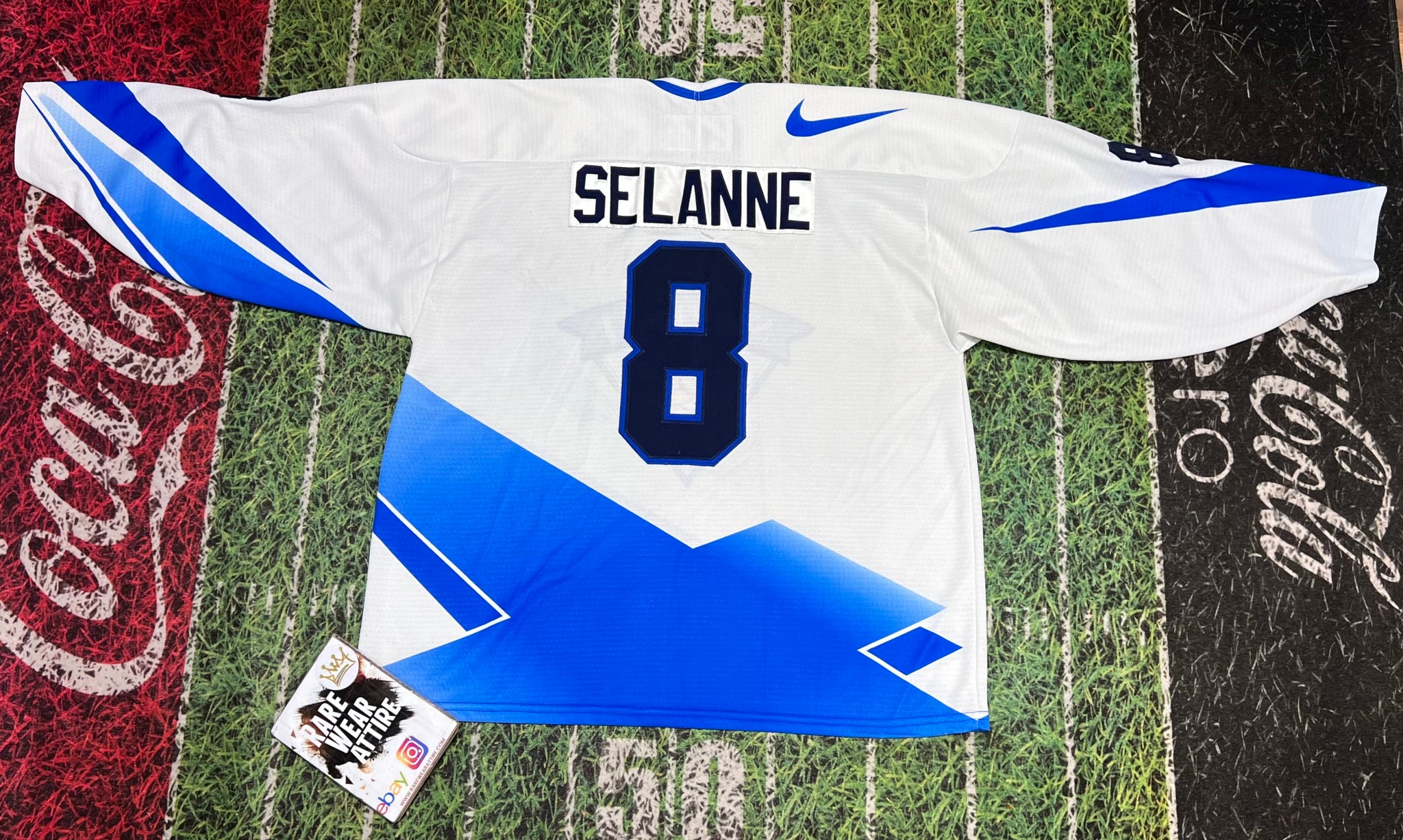 Finland Vintage 90s Nike Teemu Selanne Hockey Jersey -  Norway