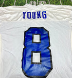 Steve Young Russell Athletic 49ers Jersey Sz 46 +4 Cougars Ncaa Byu Football