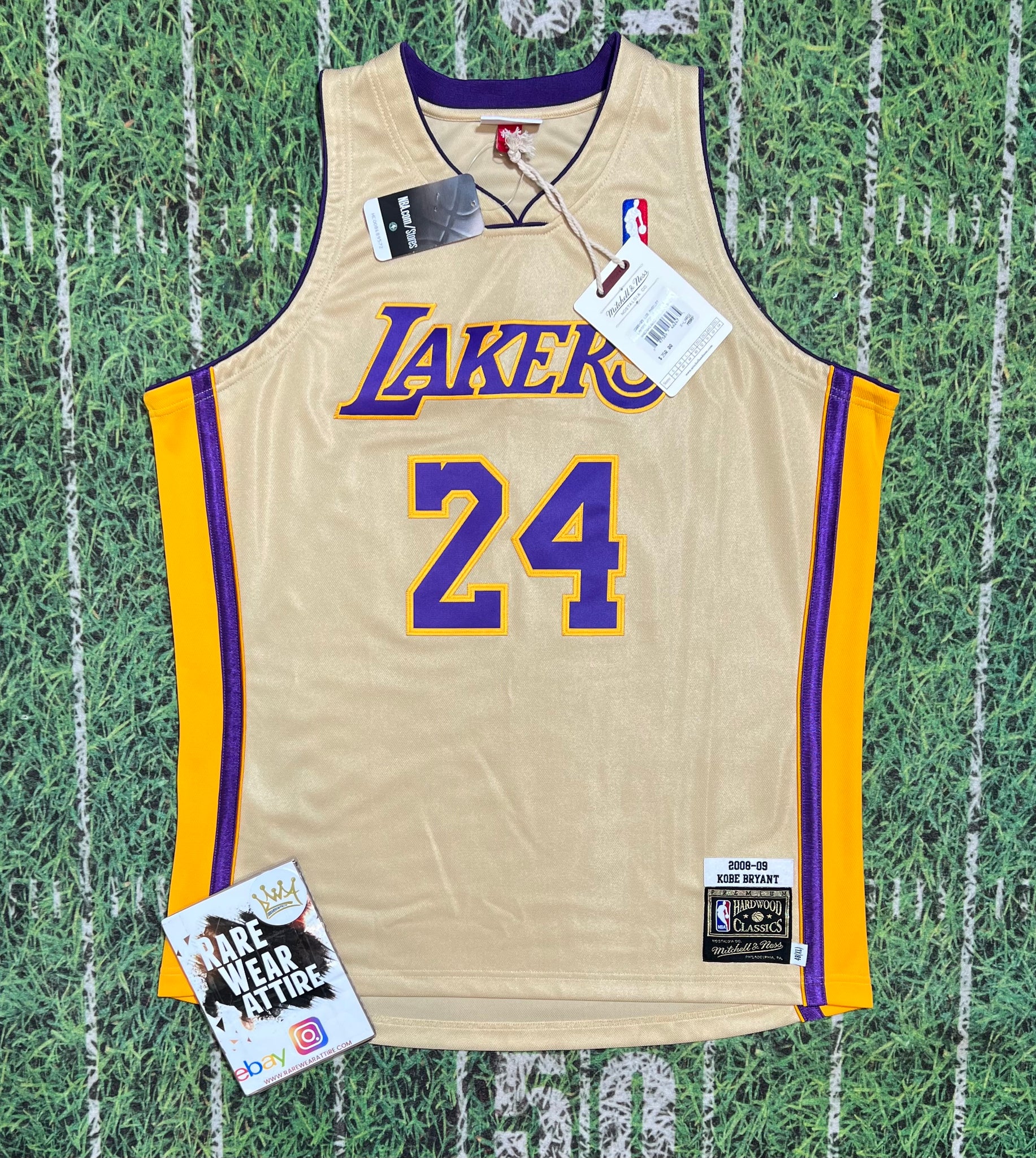 LA Lakers Kobe Bryant special edition jersey sz L