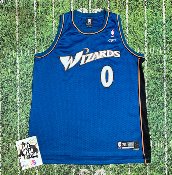 Vintage Washington Wizards Gilbert Arenas Reebok Jersey 2x Nba Basketball