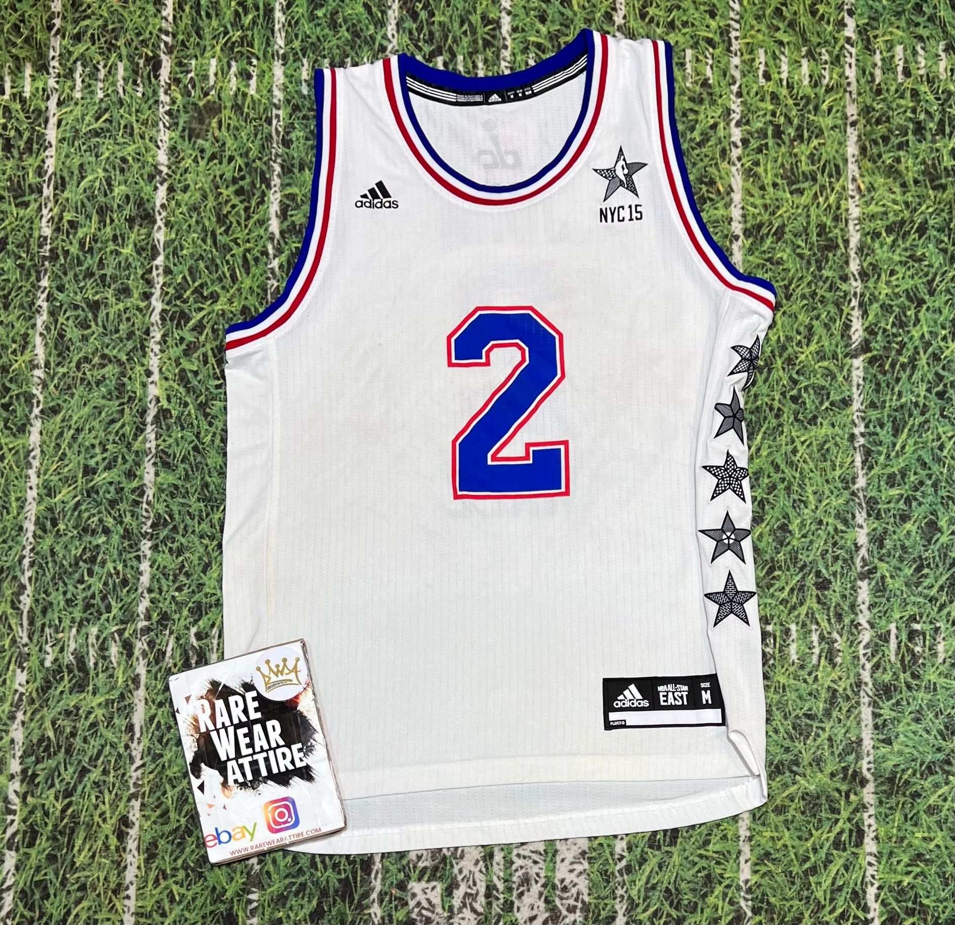 John Wall 2015 NBA All Star Game Jersey Adidas Washington Wizards Bask –  Rare_Wear_Attire