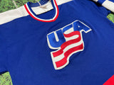 CCM Maska 1992 Olympic Team USA Hockey Jersey Sz S Nhl